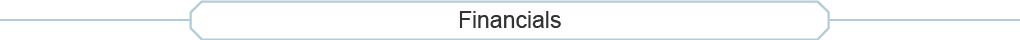 financials heading